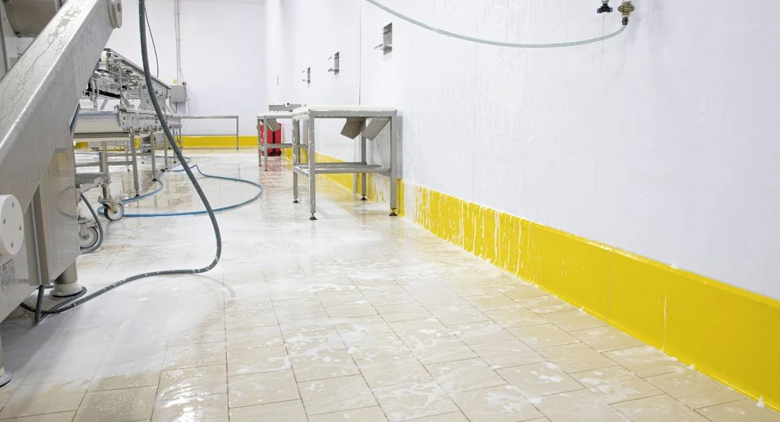 Bordure hygiénique, bord de revêtement de sol 305x770x50mm