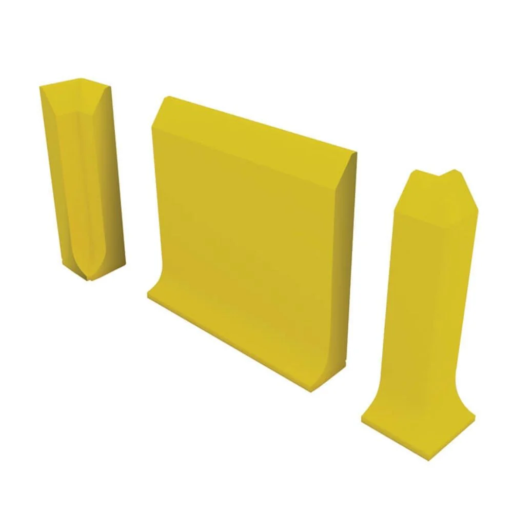 Bordure hygiénique, bord de revêtement de sol 305x770x50mm