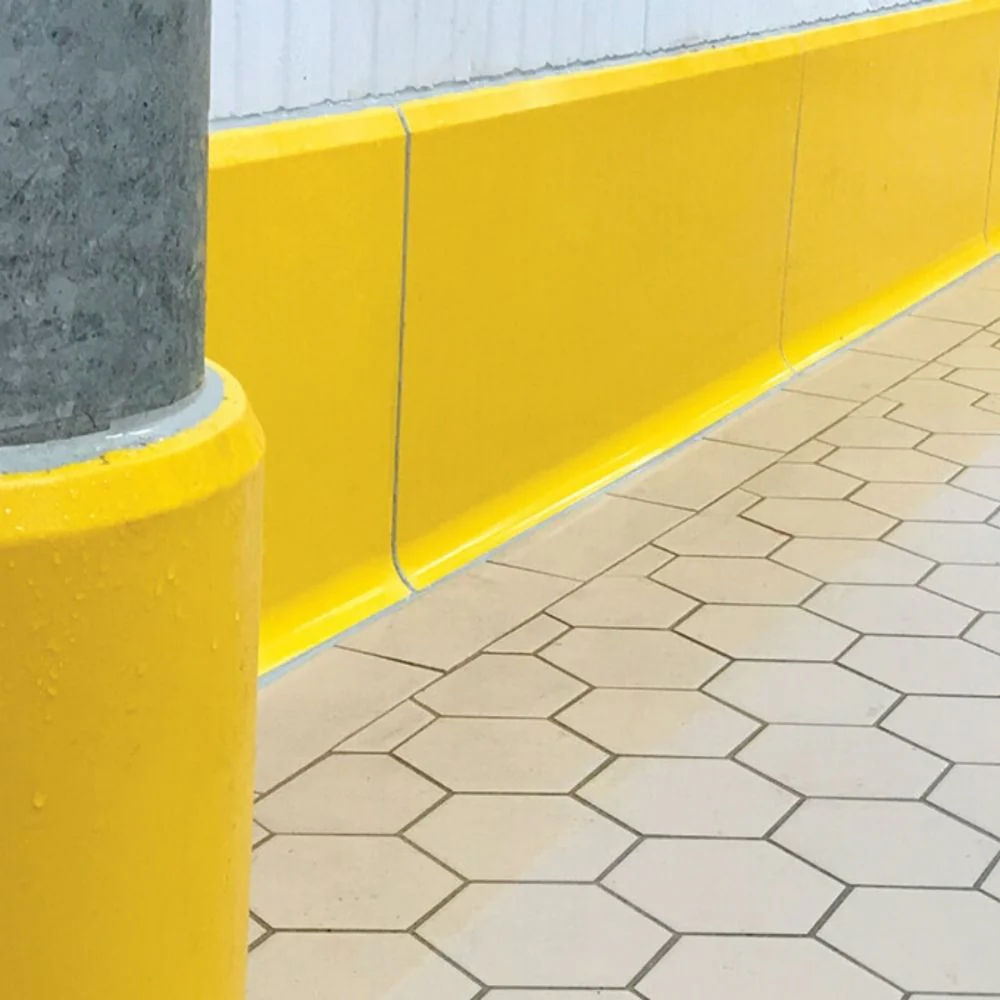 Plinthe à colonne hygiénique 300x220mm